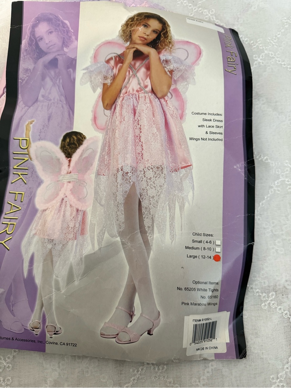 Pink Fairy Kids Costume Dress - Pink